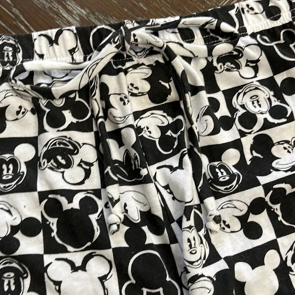 Disney PJ set tank top and checkered boxer shorts Size S - Picture 6 of 17
